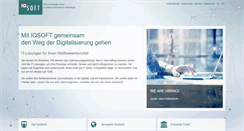 Desktop Screenshot of iqsoft.com